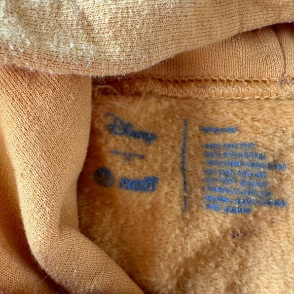 Neff Yellow Hoodie With Mickey Mouse Print - Picture 6 of 11